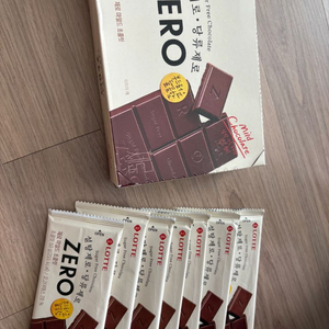 롯데 제로 초콜릿 19개