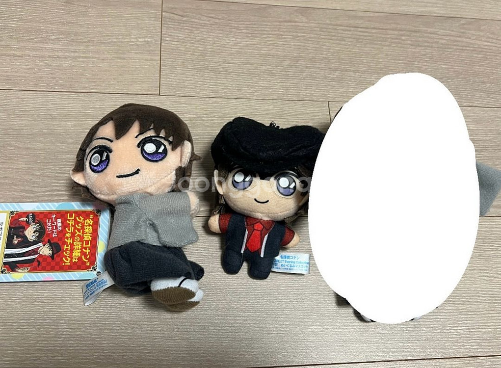 명탐정코난 하네다 슈키치 허그 누이 네소베리 인형--0