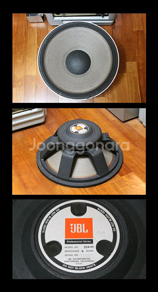 JBL 2241H 18인치 스피커 1개--0