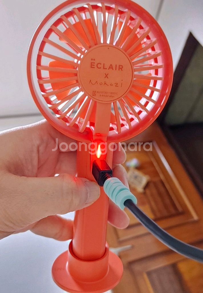 에끌레어 휴대용 미니 선풍기--1