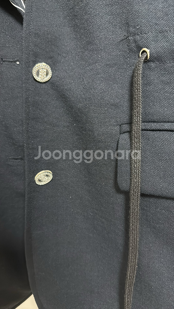 히메지 자켓+ 바이디 린넨 스티치팬츠 곤색--7