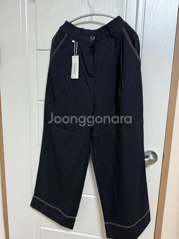 히메지 자켓+ 바이디 린넨 스티치팬츠 곤색--2