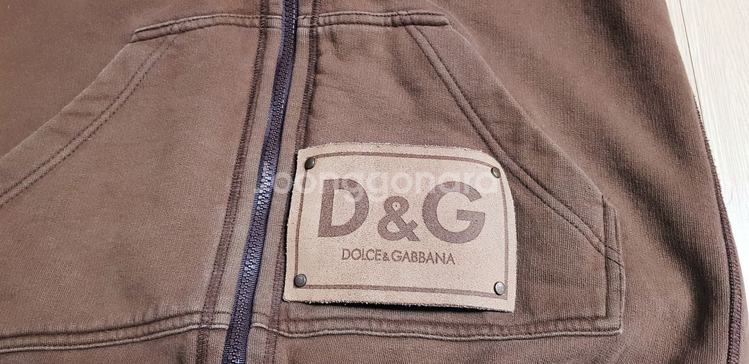 D&G 돌체앤가바나 양면 풀후드 집업 쟈켓--3