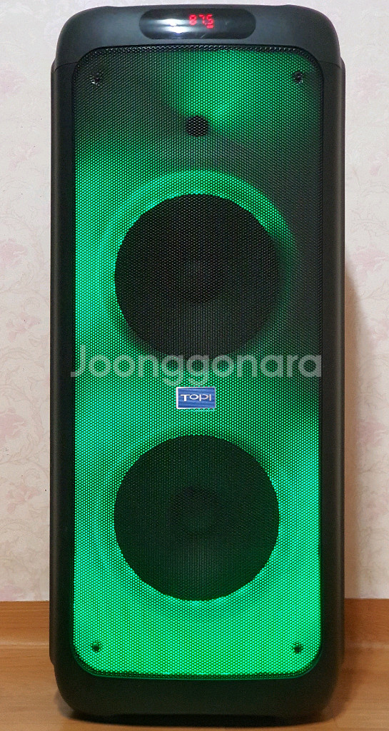 대형 블루투스 노래방 라디오 스피커 새제품 판매합니다.--2