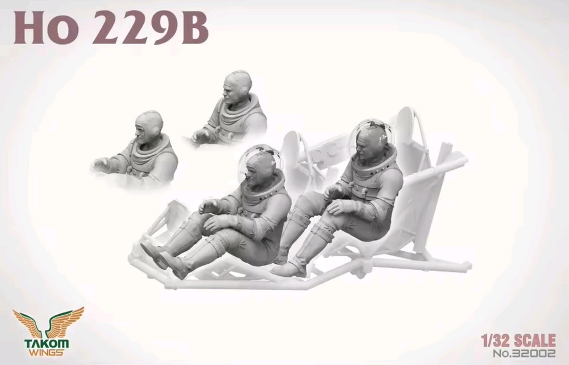 타콤 1/32 Ho229 B (인테리어) [프라모델]--1