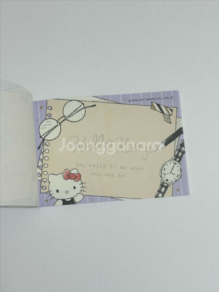 산리오 정품 헬로키티 메모지--2