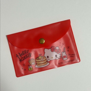 산리오 정품 헬로키티 미니 pvc 파우치