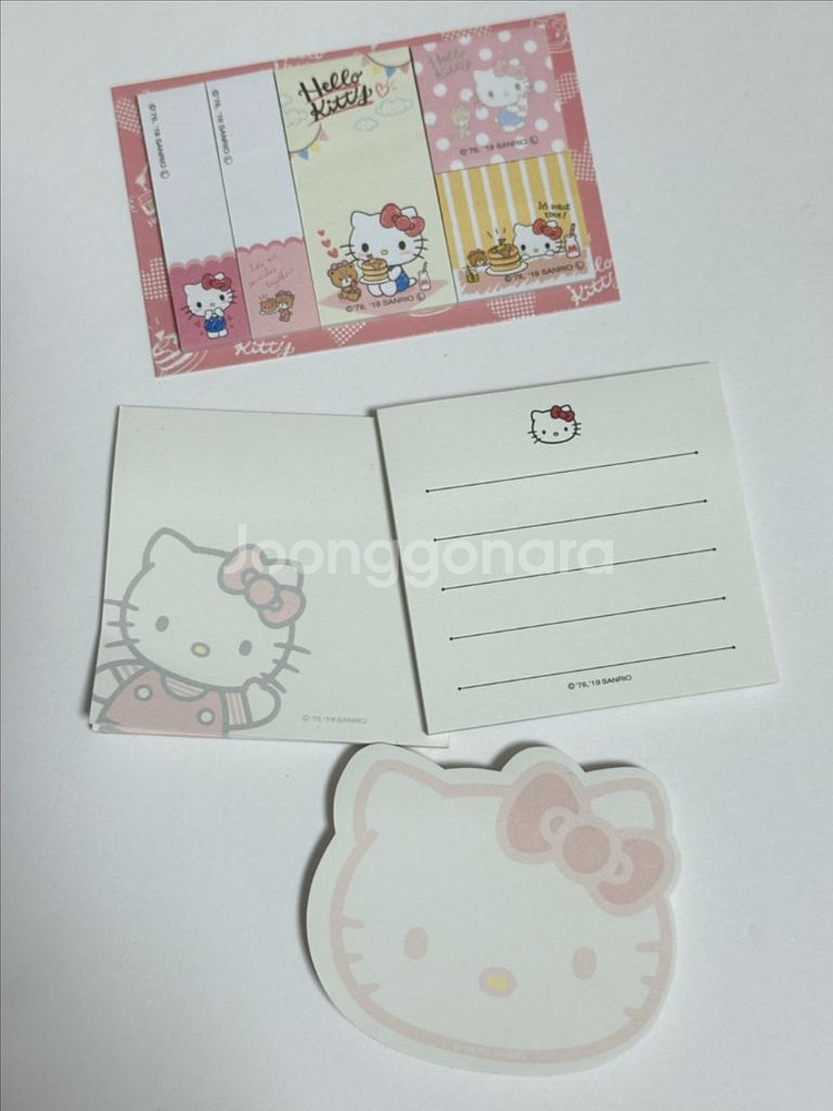 산리오 정품 헬로키티 구데타마 포스트잇--1