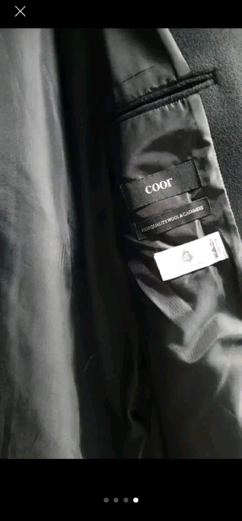 @쿠어 coor 싱글코트 블랙 급처@ 이미지