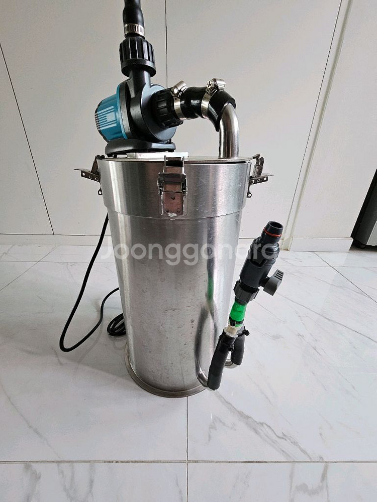 스텐여과기(15L), 집똥기, 모터, 여과재--0
