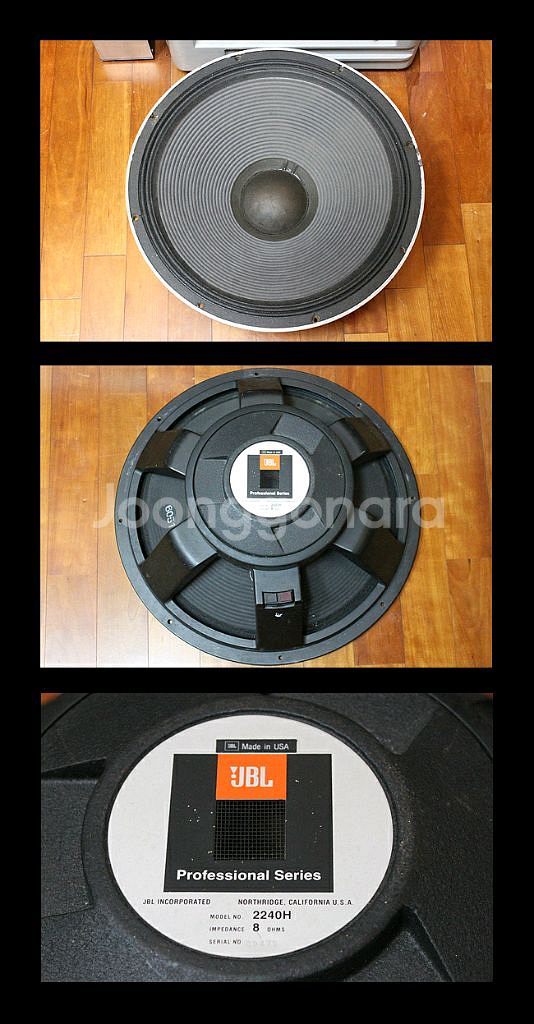 JBL 2240H 18인치 스피커 1개--0