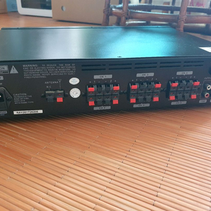 전원은 켜지나 소리안나오는 6채널 앰프 SR6450