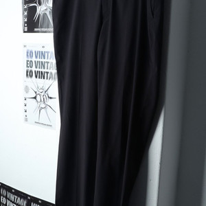 (2XL) 휠라 슬랙스 경량 바지 빅사이즈 폴리 밴딩