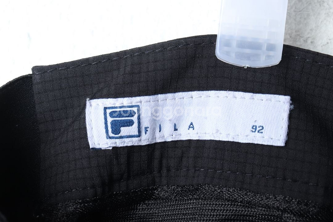 (2XL) 휠라 슬랙스 경량 바지 빅사이즈 폴리 밴딩--5