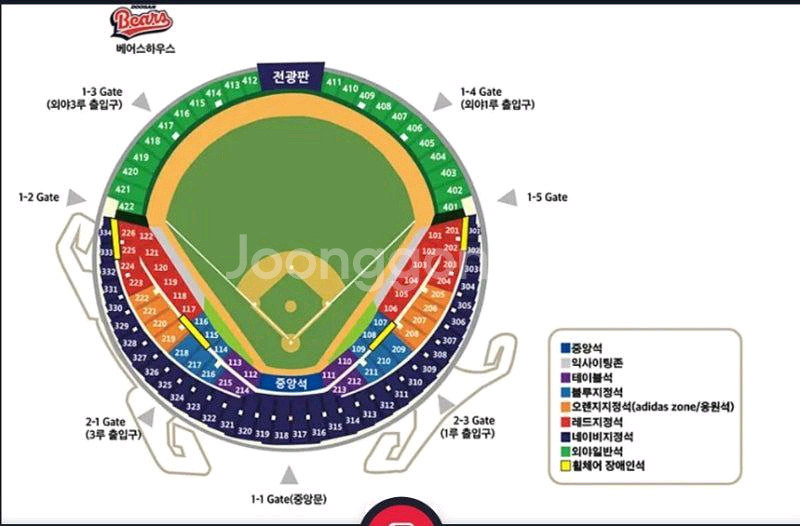 LG트윈스 vs KIA타이거즈 잠실야구장--0