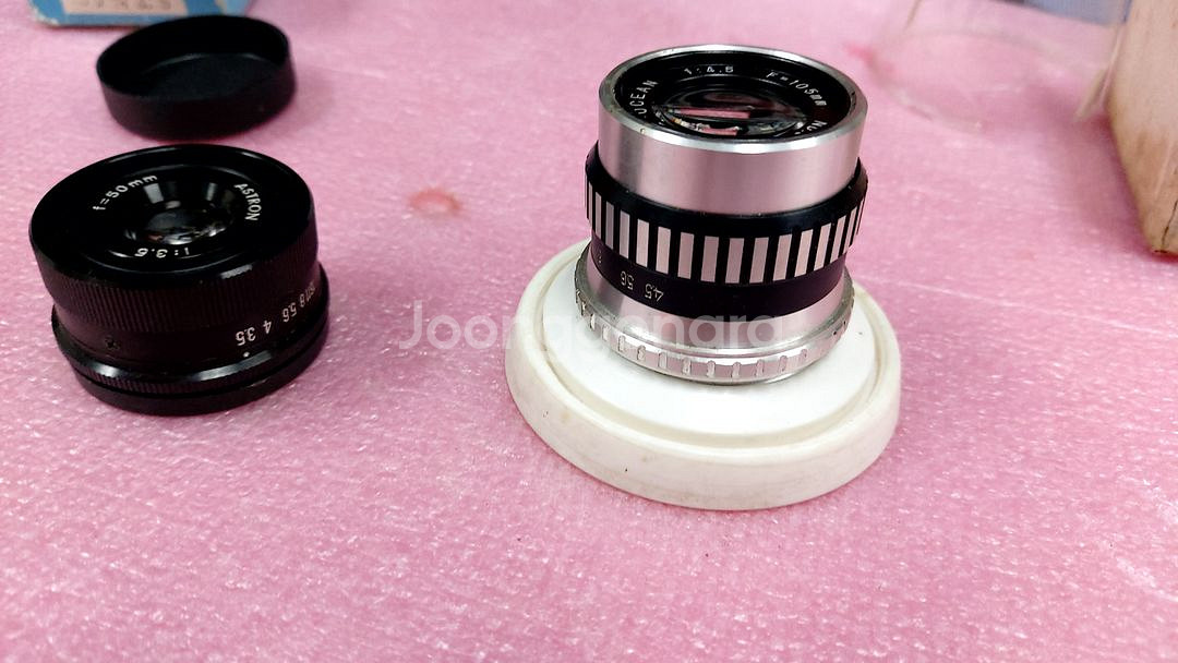 빈티지영사기. 사진인화기 확대랜즈2종--0