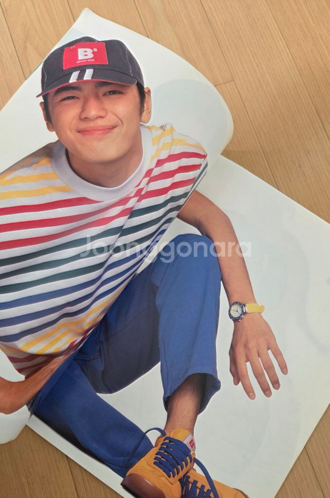 베네통 카다로그 홍진경모델 사진집 화보--1