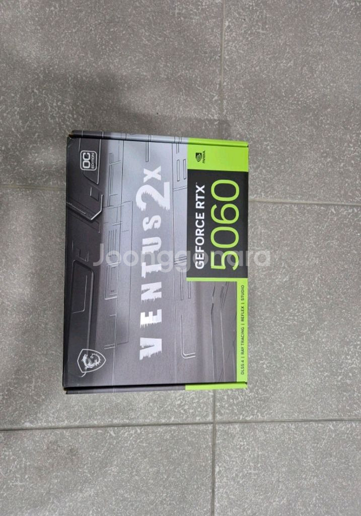 MSI RTX 5060 Ventus 2X 미개봉 팝니다--0