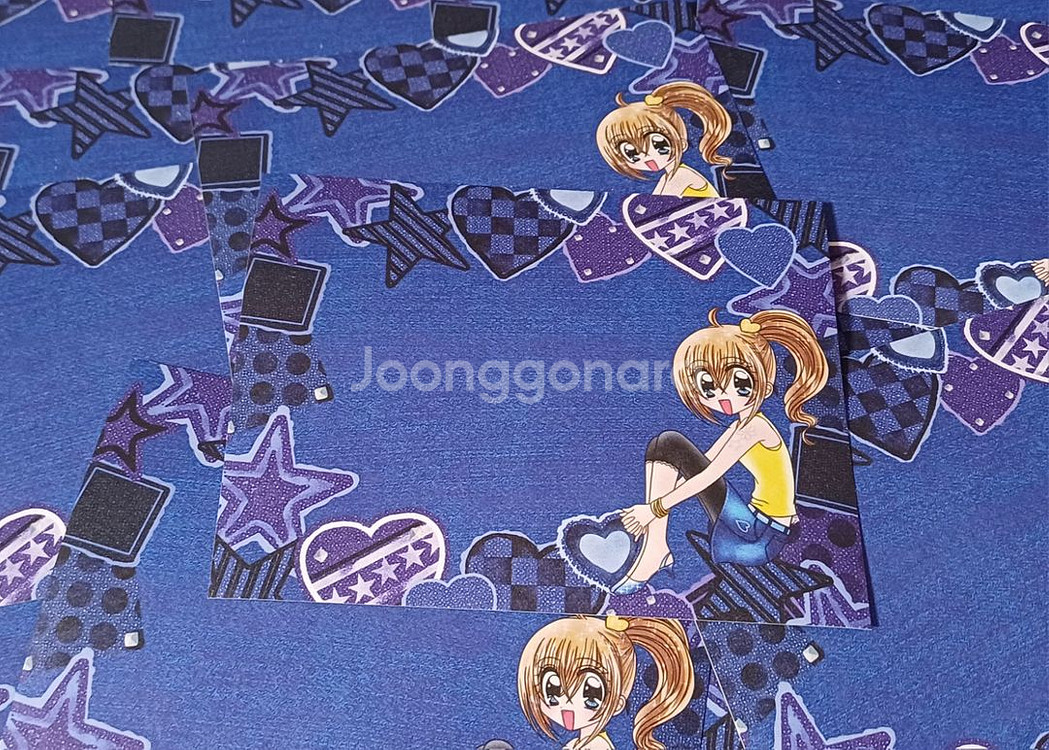 라라의스타일기 라벨지 메모스티커 다꾸 6공 y2k--4