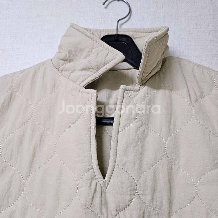 새상품) 가볍고 따뜻한 퀼팅 조끼 롱원피스--2