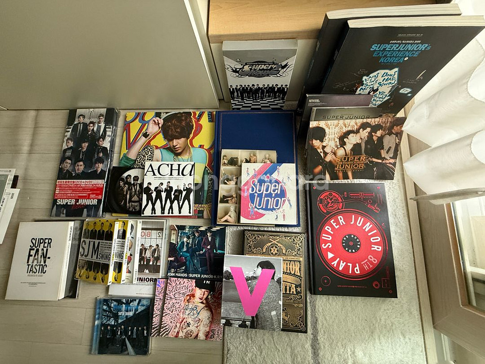 슈퍼주니어 앨범 일괄 판매--0