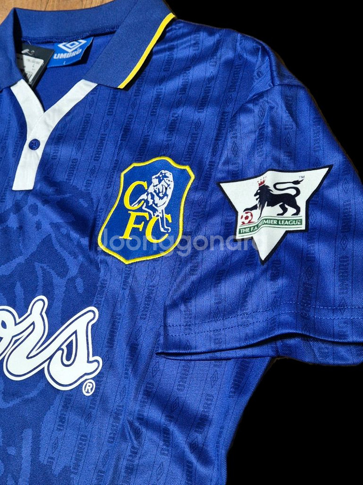 95 97 첼시 홈 루드 굴리트 유니폼 L사이즈--4