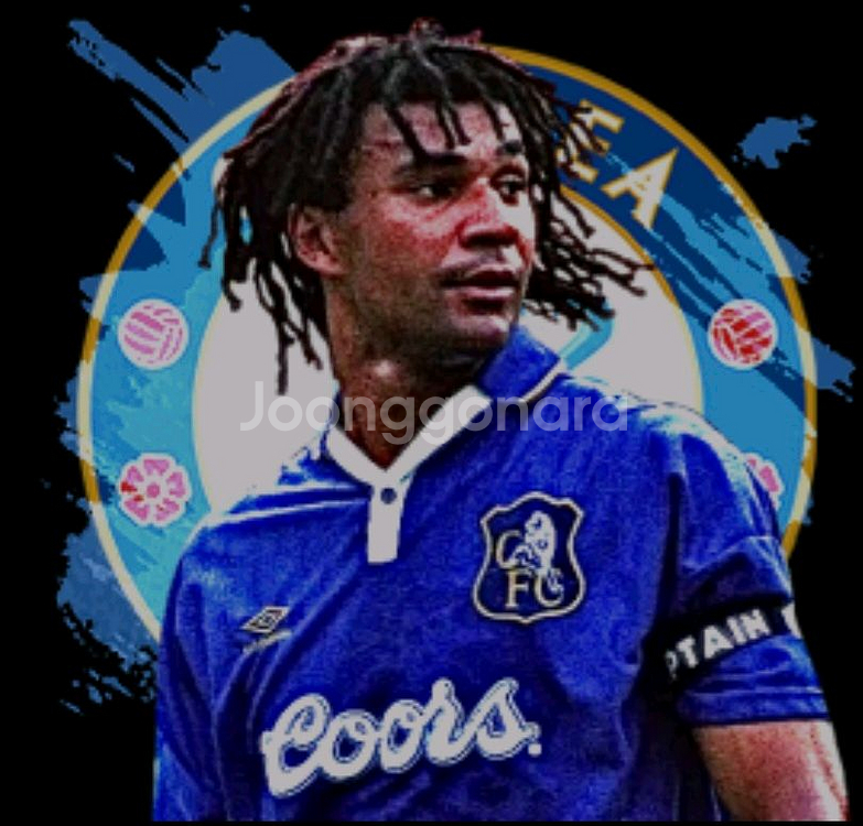 95 97 첼시 홈 루드 굴리트 유니폼 L사이즈--8