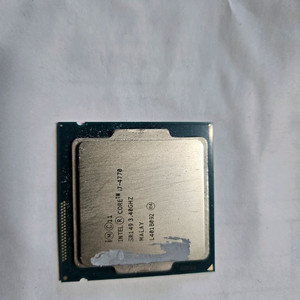 i7 4770 CPU 판매