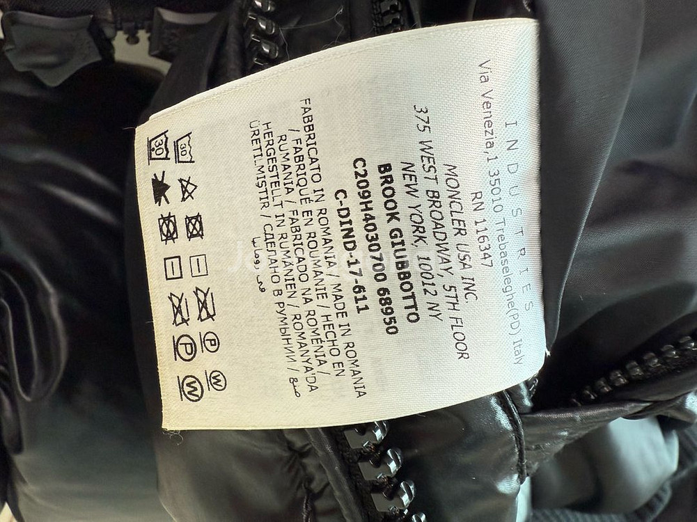 몽클레어 크레이그그린 블랙 3사이즈--7