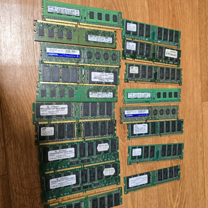 각종 램 구형입니다