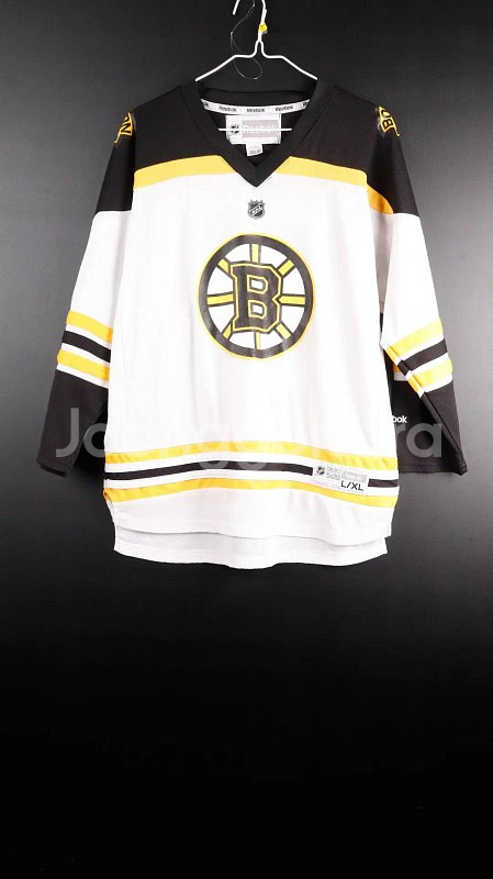 [L] 리복 NHL 보스턴브루인스 베르제롱 하키유니폼--0