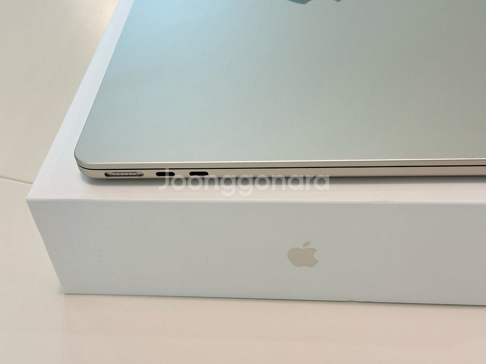맥북에어 m2 13 풀박스 노기스 512GB 16GB--2