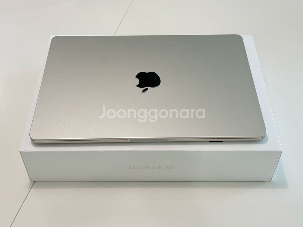 맥북에어 m2 13 풀박스 노기스 512GB 16GB--1