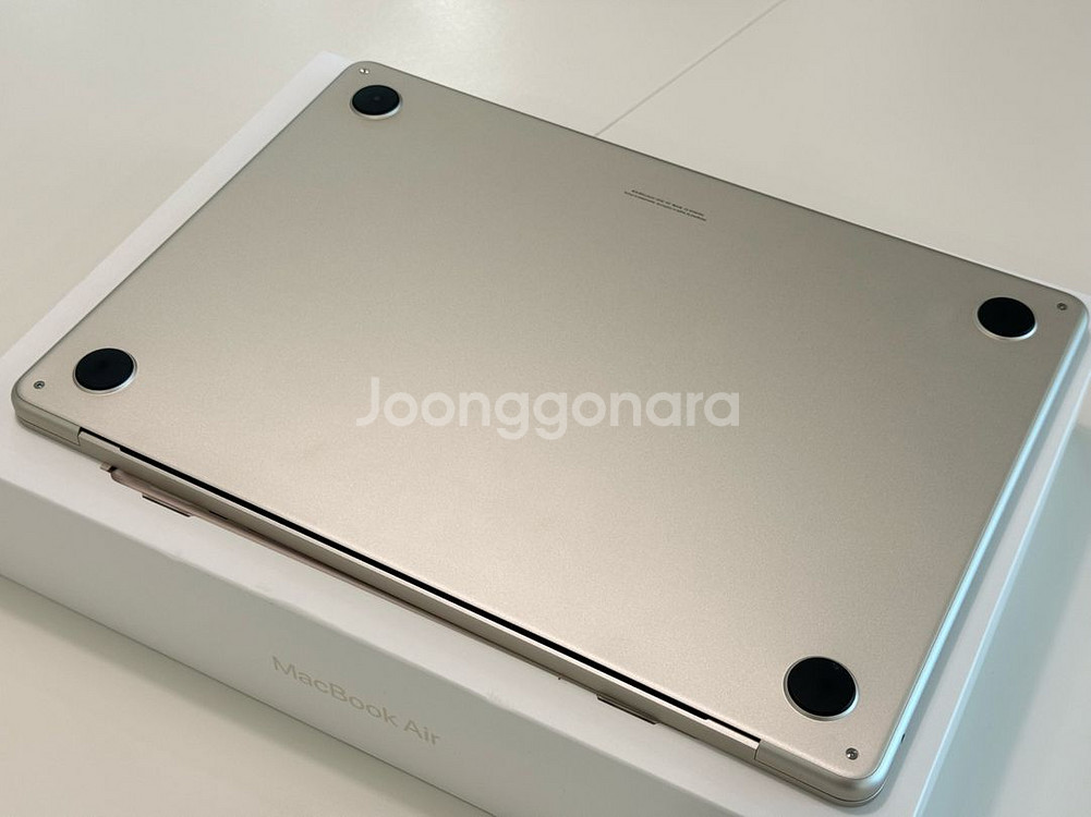 맥북에어 m2 13 풀박스 노기스 512GB 16GB--3