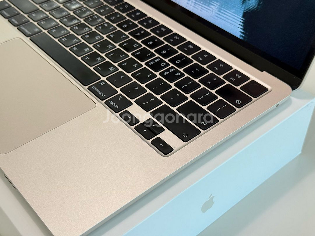 맥북에어 m2 13 풀박스 노기스 512GB 16GB--5