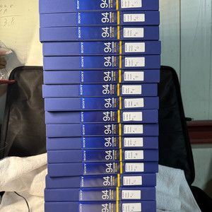 겨울연가,드라마전편,방송용소니BETACAM테이프20개전