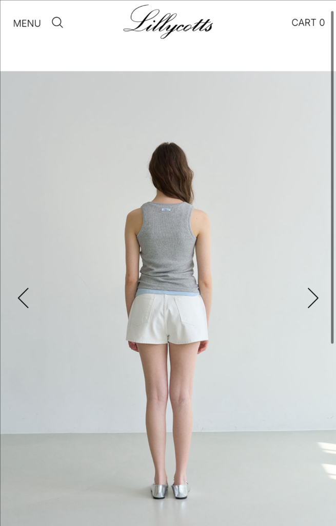 릴리코츠 fale shorts 쇼츠 팬츠 m 이미지