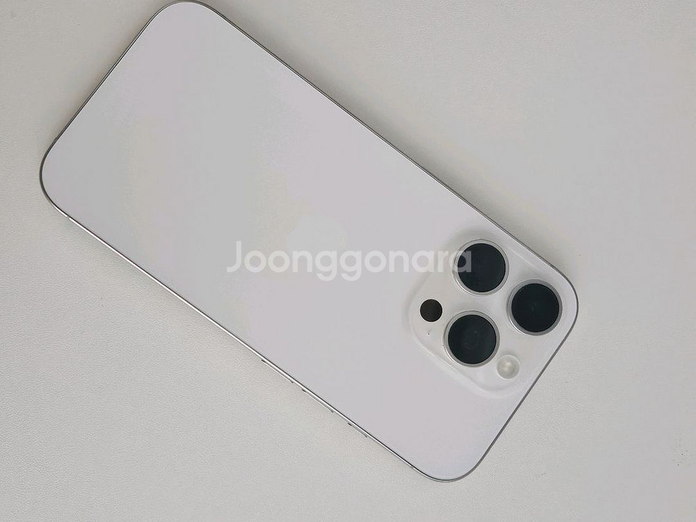 아이폰 16 프로 화이트 256GB 자급제 / 애플케어--0