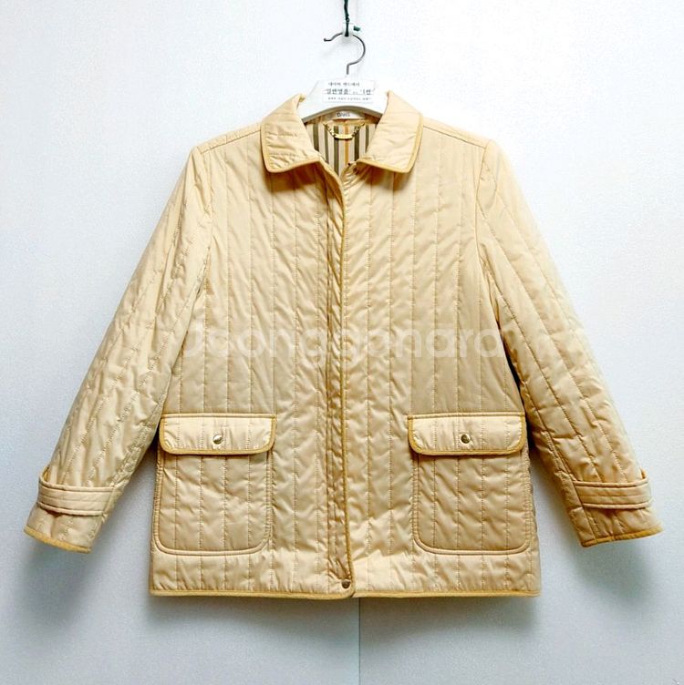 새제품급/닥스 여성누빔패딩자켓77-88/빅사이즈 자켓/--0