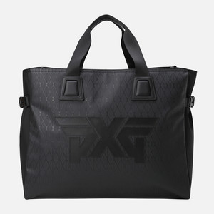 pxg 패턴 보스턴백 토트백형 블랙 새상푼