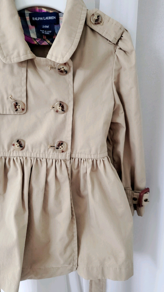 폴로 어린이 트렌치 코트--1