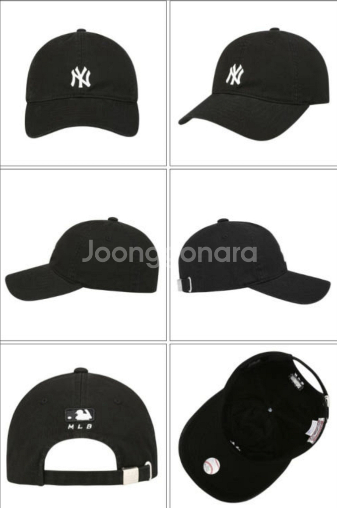 MLB 뉴욕양키스 루키 볼캡 검정--2