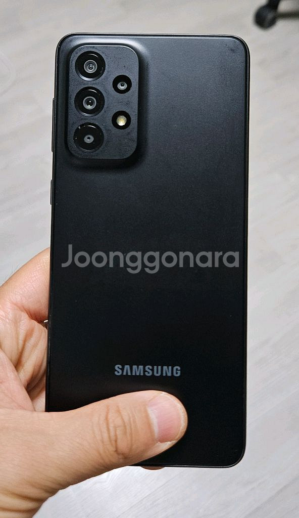 갤럭시 A33 블랙 128GB 싸게 팝니다.--2