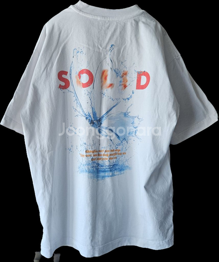 24SS 솔리드옴므 워터 버터플라이 반팔 48--2