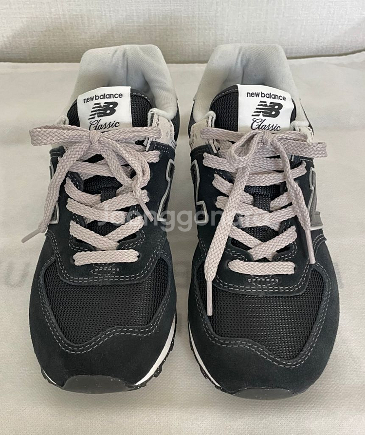 뉴발란스 574 블랙 230 (1회 착용)--1