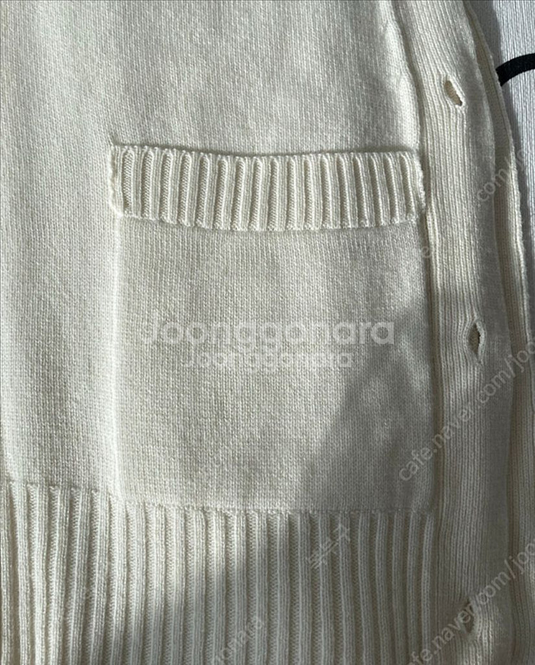 워터 리버 어드레스 고급 이테리캐시미어100 니트가디건--2