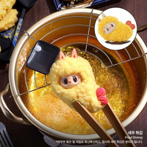 팝마트 정품 라부부 수상한편의점 새우튀김,볶음면