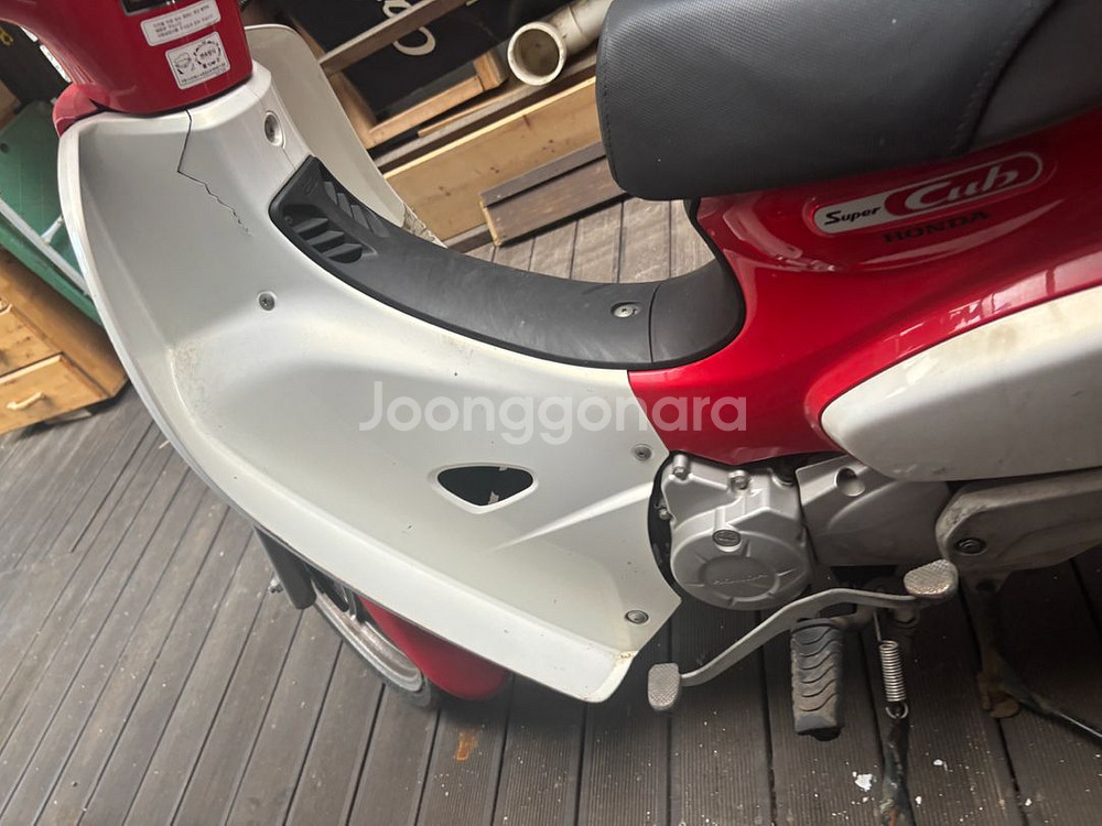 인천 슈퍼커브 13600km 18년식--5