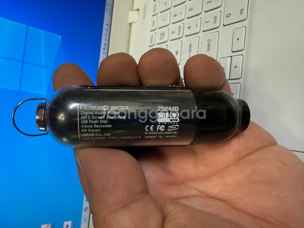 i-BEAD300 MP3,256MB,작동O,윈도10인식--4