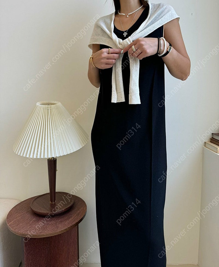 제평 스미스11 니트 롱 원피스 타임스타일 이미지